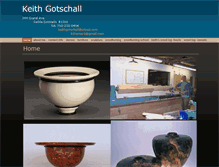 Tablet Screenshot of keithgotschall.com